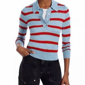 RE/DONE The Memphis Polo is a vintage-inspired long-sleeve polo shirt Sweater